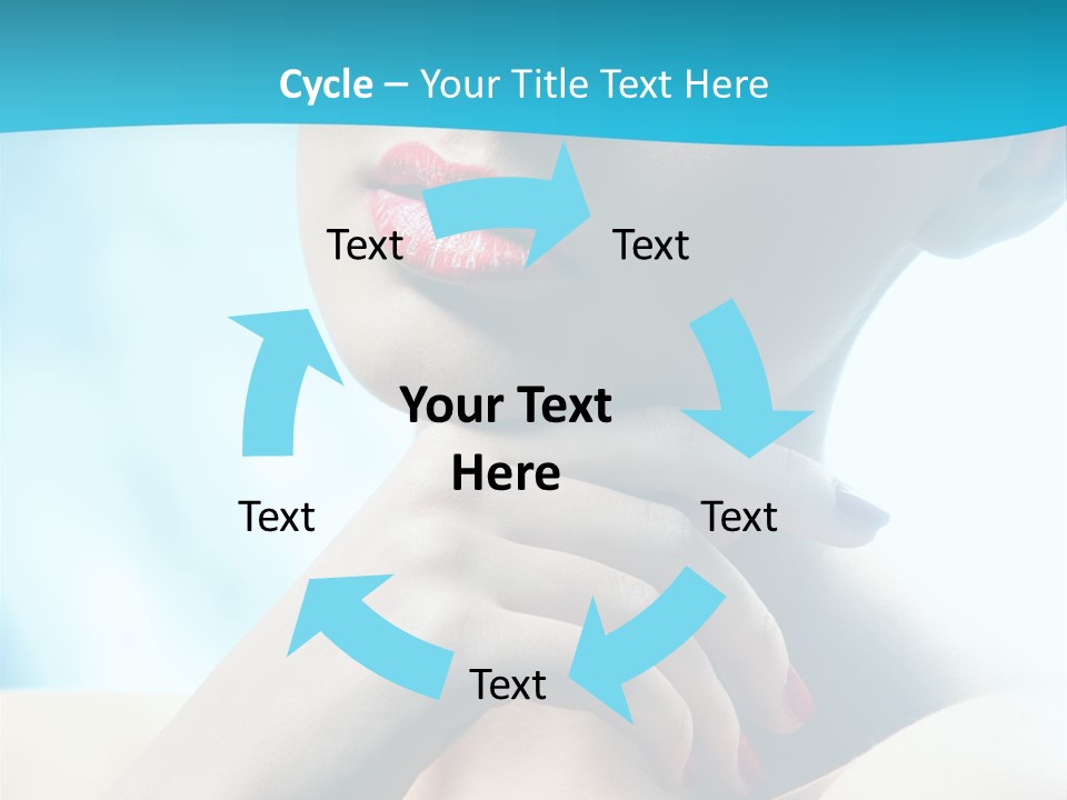 Skin Sweet Portrait PowerPoint Template