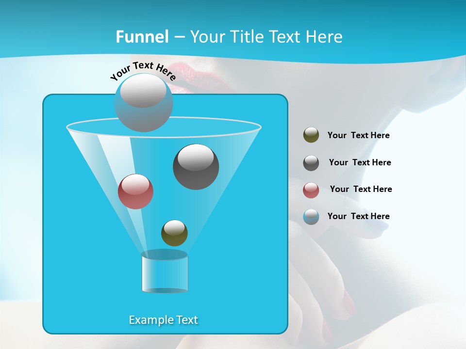 Skin Sweet Portrait PowerPoint Template