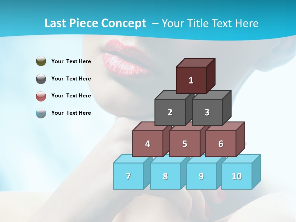 Skin Sweet Portrait PowerPoint Template