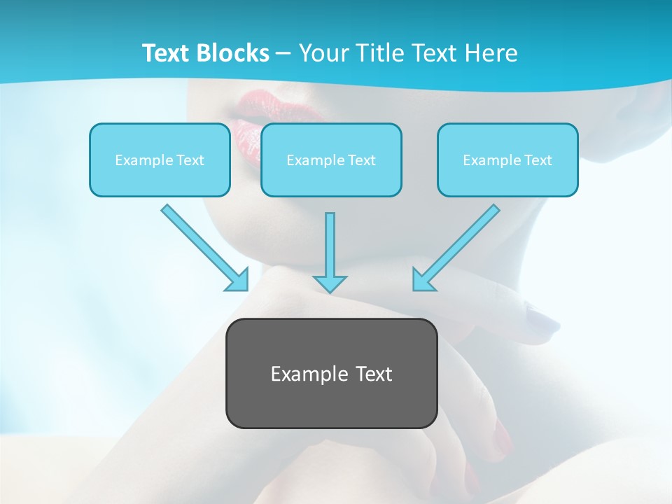 Skin Sweet Portrait PowerPoint Template