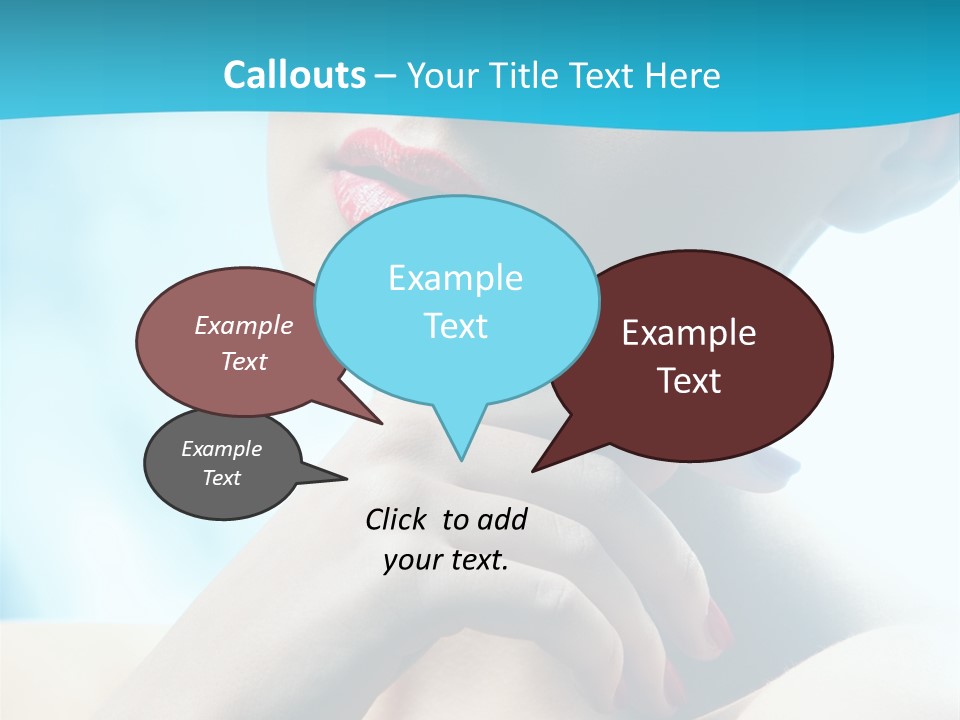 Skin Sweet Portrait PowerPoint Template