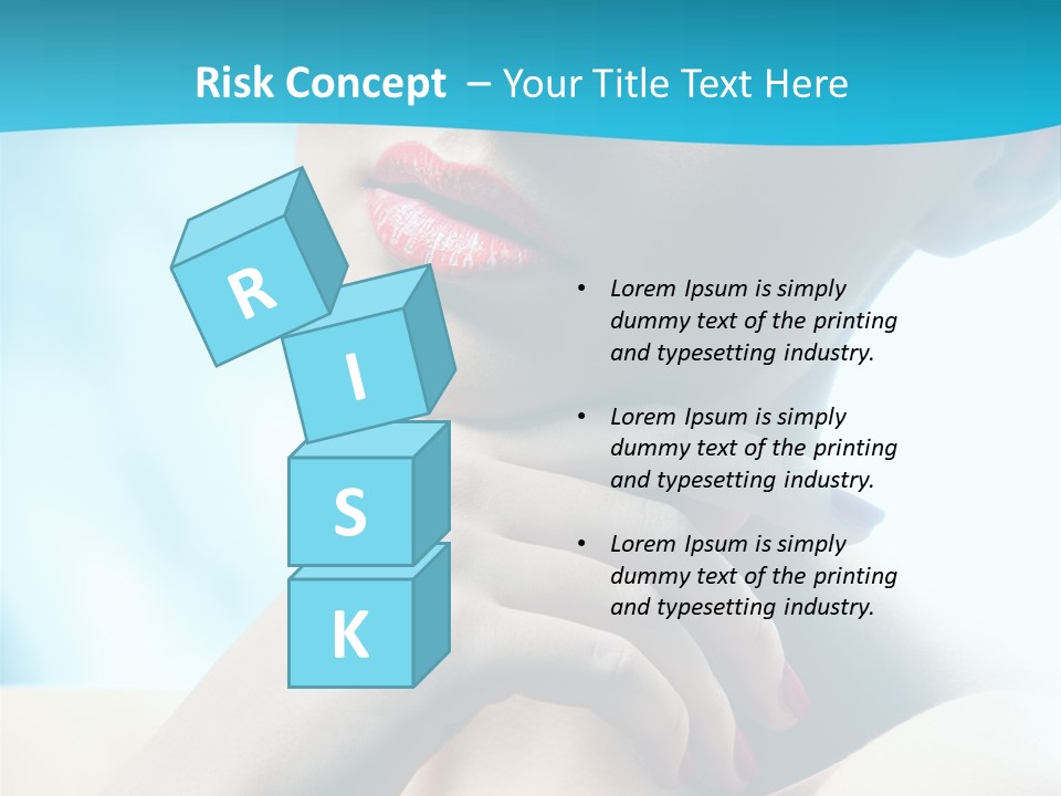 Skin Sweet Portrait PowerPoint Template