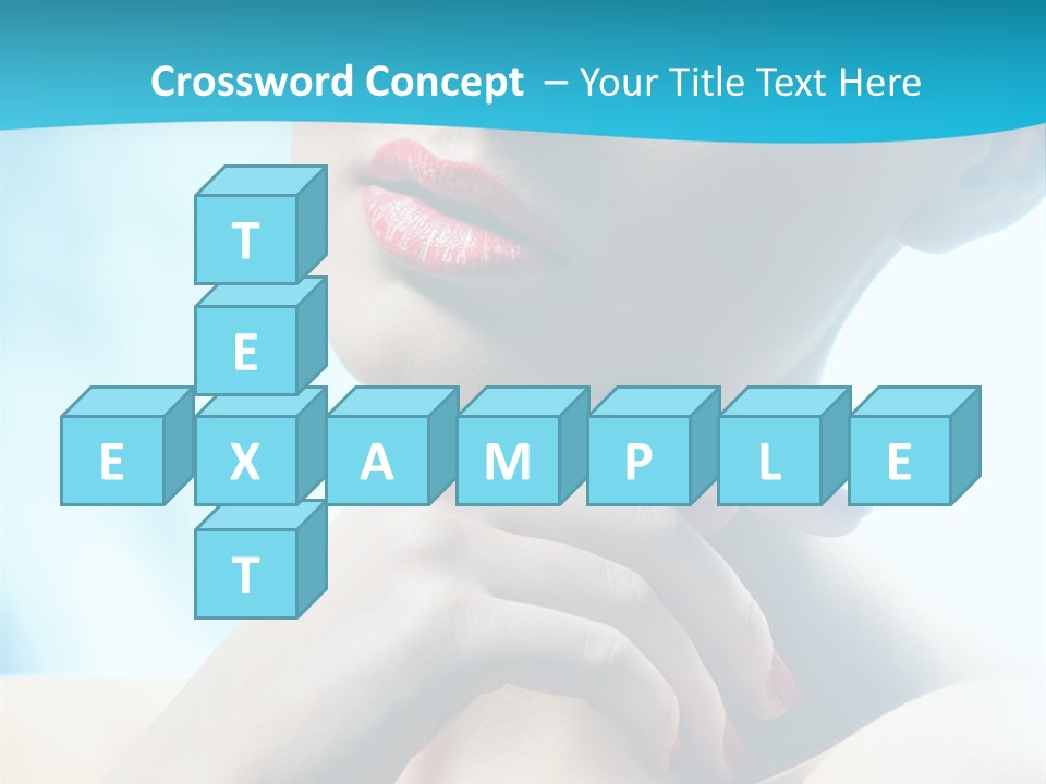 Skin Sweet Portrait PowerPoint Template