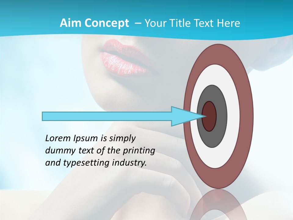 Skin Sweet Portrait PowerPoint Template