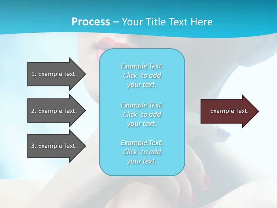 Skin Sweet Portrait PowerPoint Template