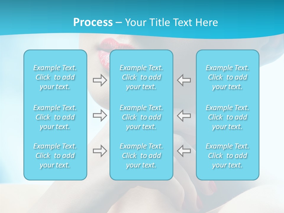 Skin Sweet Portrait PowerPoint Template