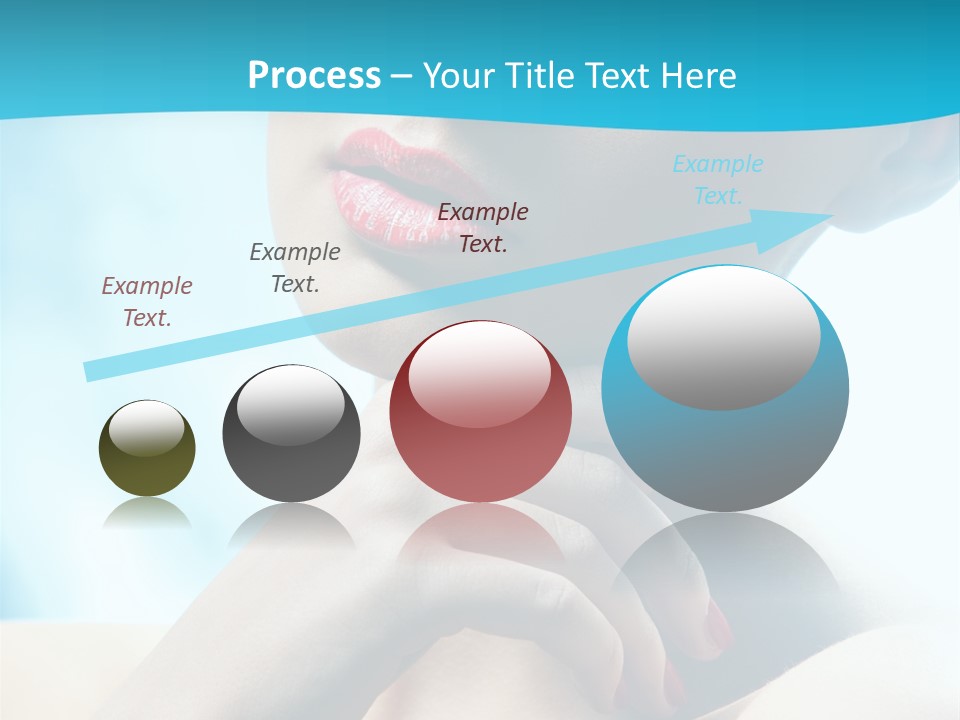 Skin Sweet Portrait PowerPoint Template