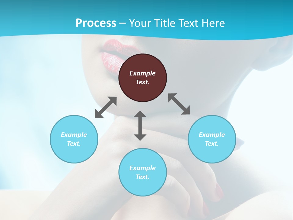 Skin Sweet Portrait PowerPoint Template