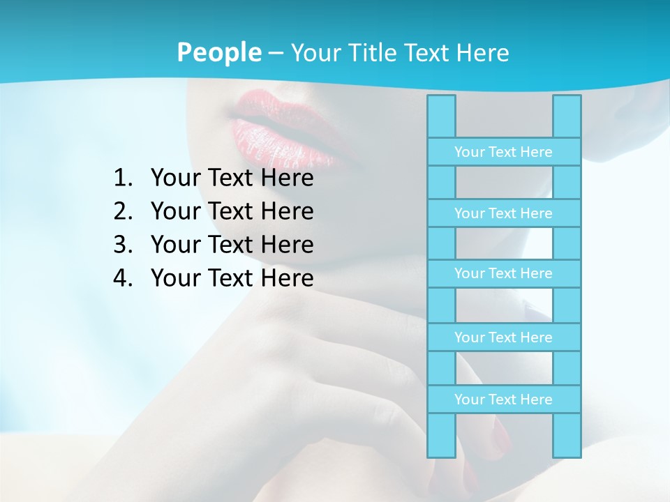 Skin Sweet Portrait PowerPoint Template