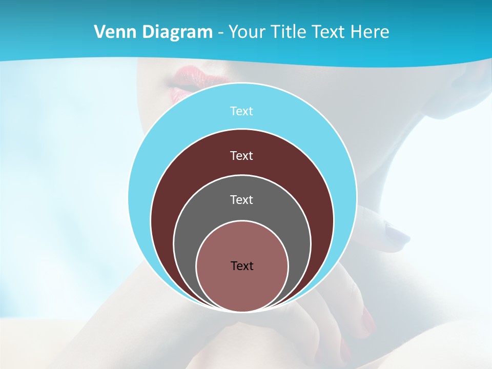 Skin Sweet Portrait PowerPoint Template