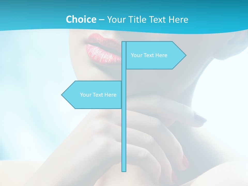 Skin Sweet Portrait PowerPoint Template