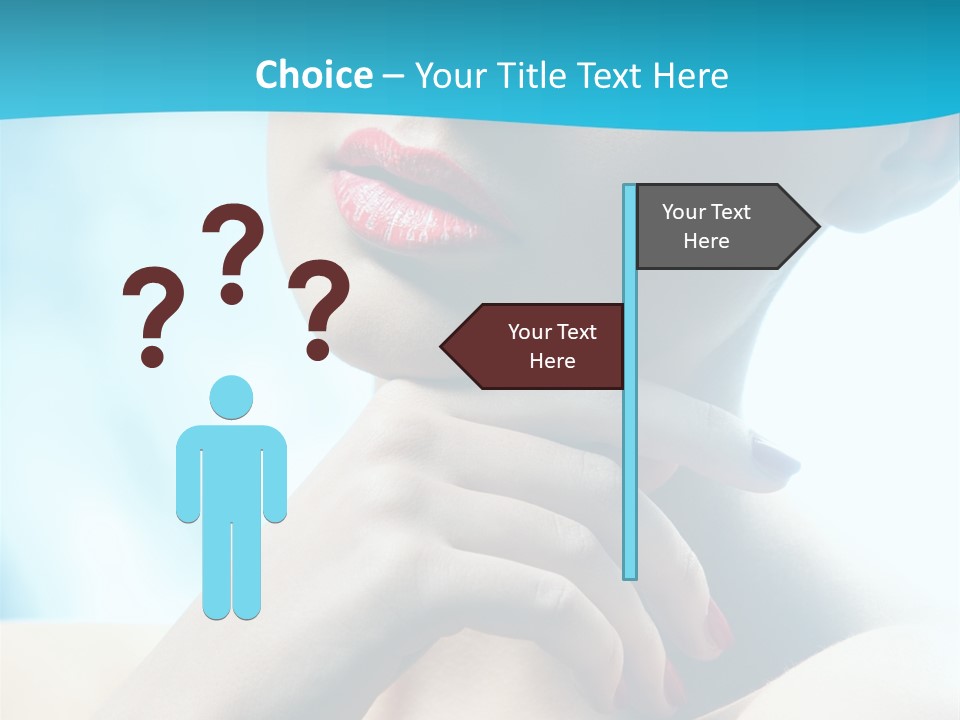 Skin Sweet Portrait PowerPoint Template