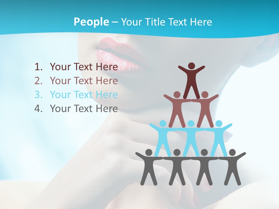 Skin Sweet Portrait PowerPoint Template