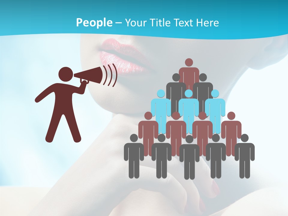 Skin Sweet Portrait PowerPoint Template