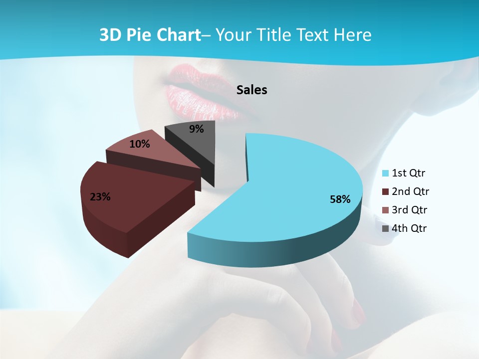 Skin Sweet Portrait PowerPoint Template