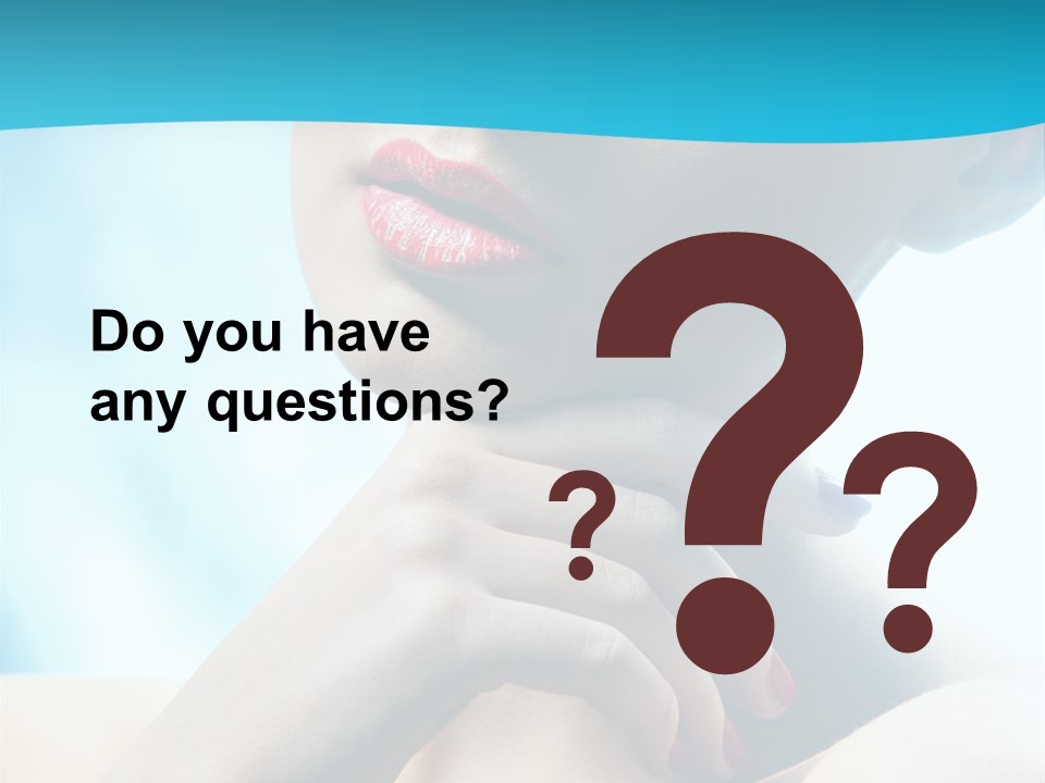 Skin Sweet Portrait PowerPoint Template