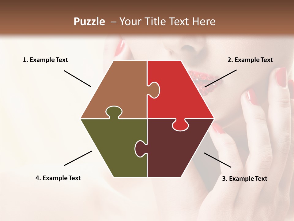 Snack Closeup Ingredient PowerPoint Template