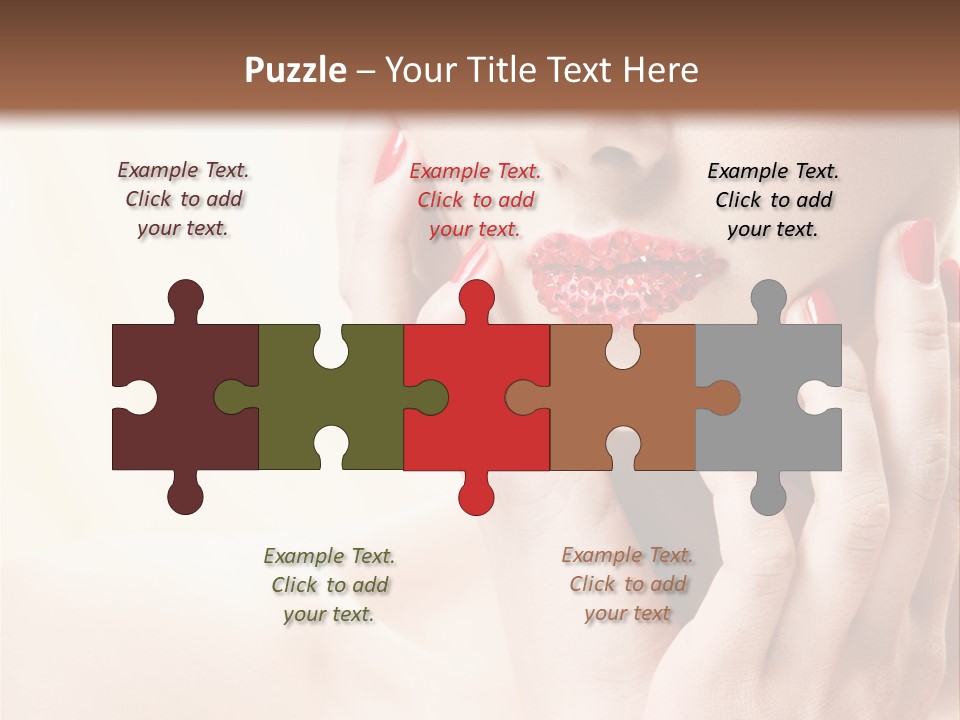 Snack Closeup Ingredient PowerPoint Template