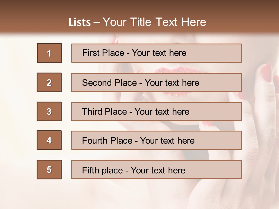 Snack Closeup Ingredient PowerPoint Template