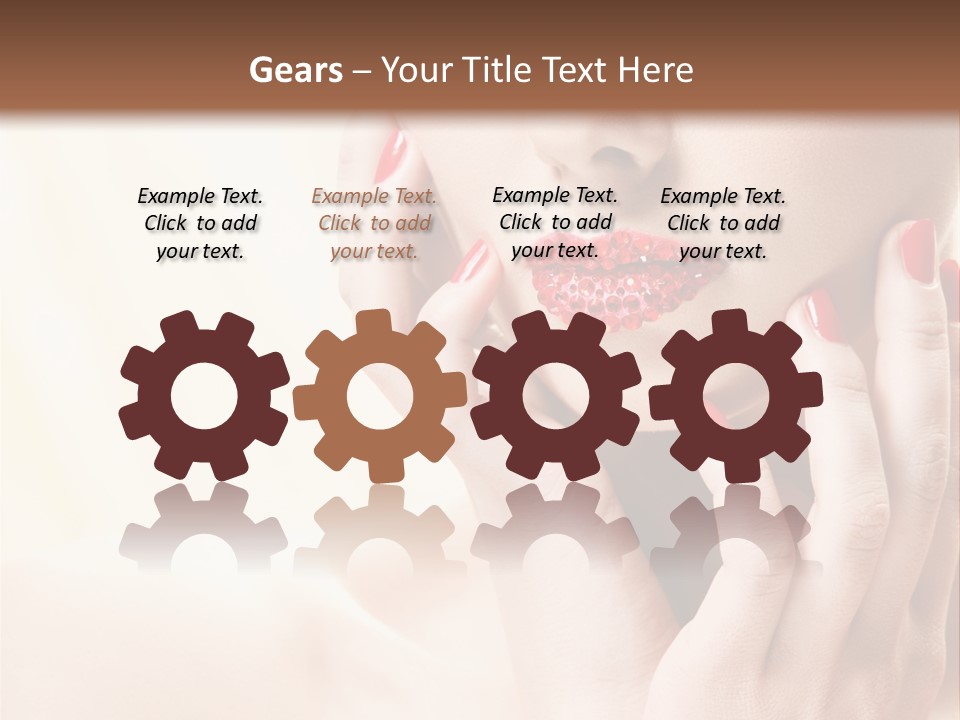 Snack Closeup Ingredient PowerPoint Template