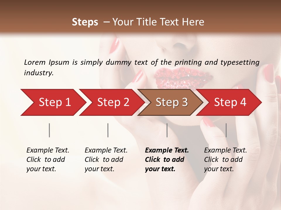 Snack Closeup Ingredient PowerPoint Template