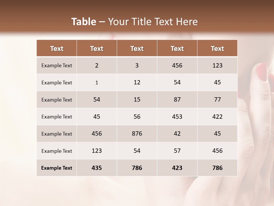 Snack Closeup Ingredient PowerPoint Template