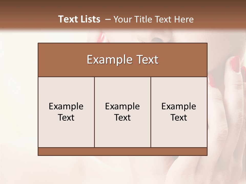 Snack Closeup Ingredient PowerPoint Template