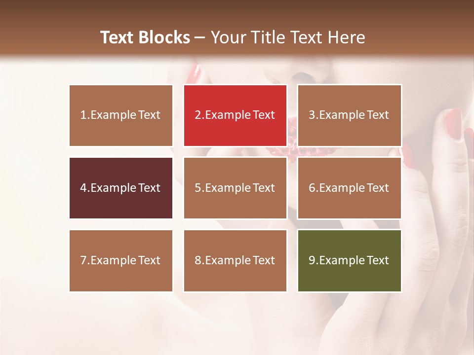 Snack Closeup Ingredient PowerPoint Template