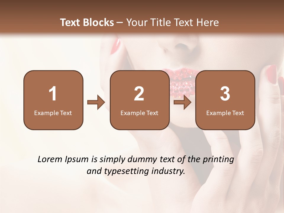 Snack Closeup Ingredient PowerPoint Template