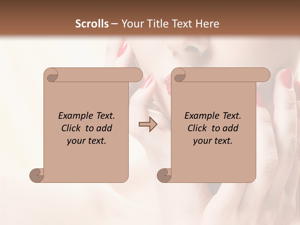 Snack Closeup Ingredient PowerPoint Template