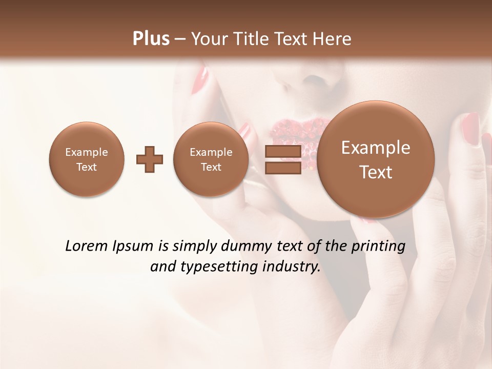 Snack Closeup Ingredient PowerPoint Template