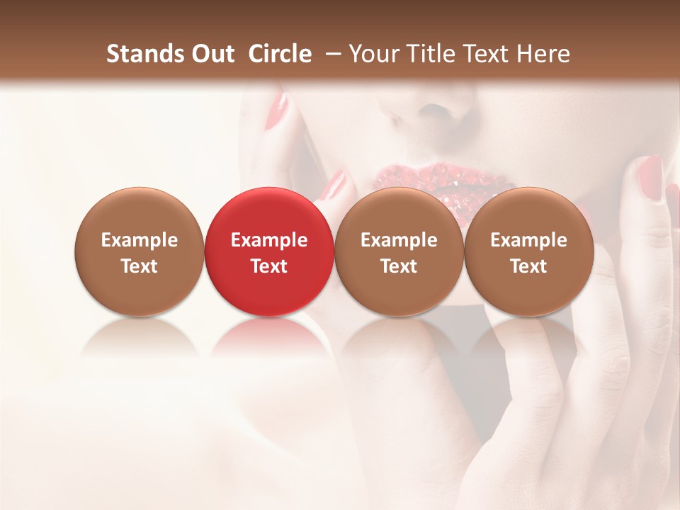 Snack Closeup Ingredient PowerPoint Template