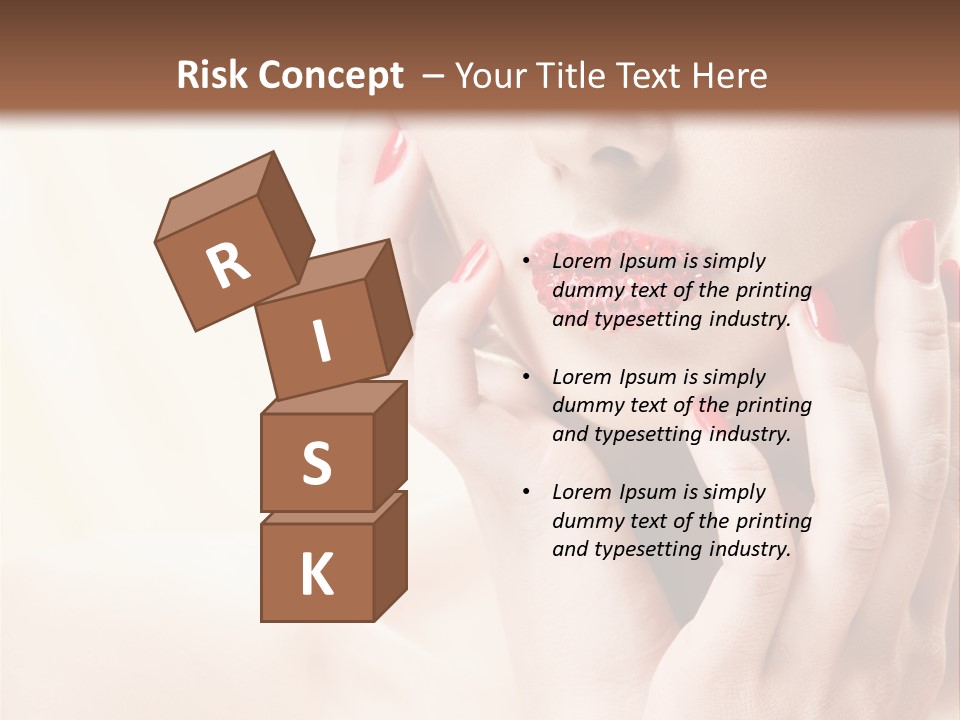 Snack Closeup Ingredient PowerPoint Template