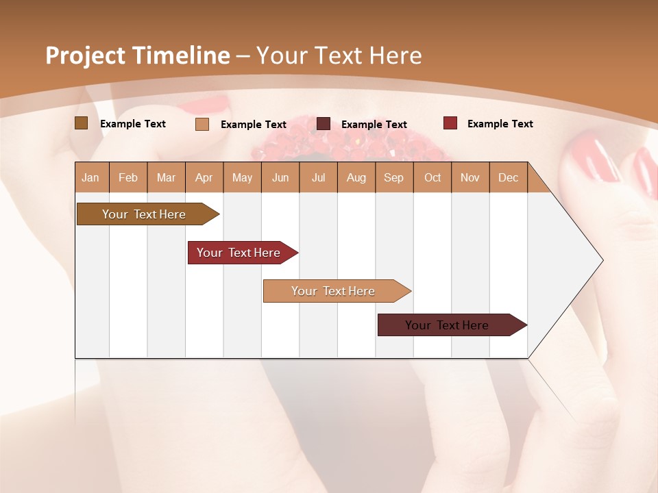 Portrait Beautiful Sensual PowerPoint Template