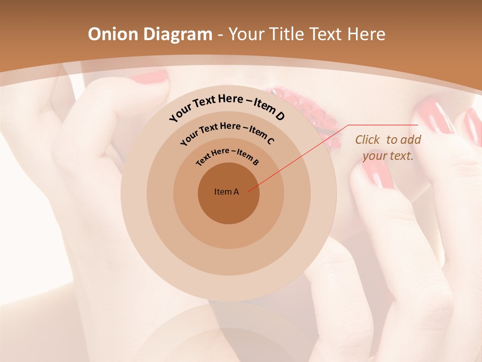 Portrait Beautiful Sensual PowerPoint Template