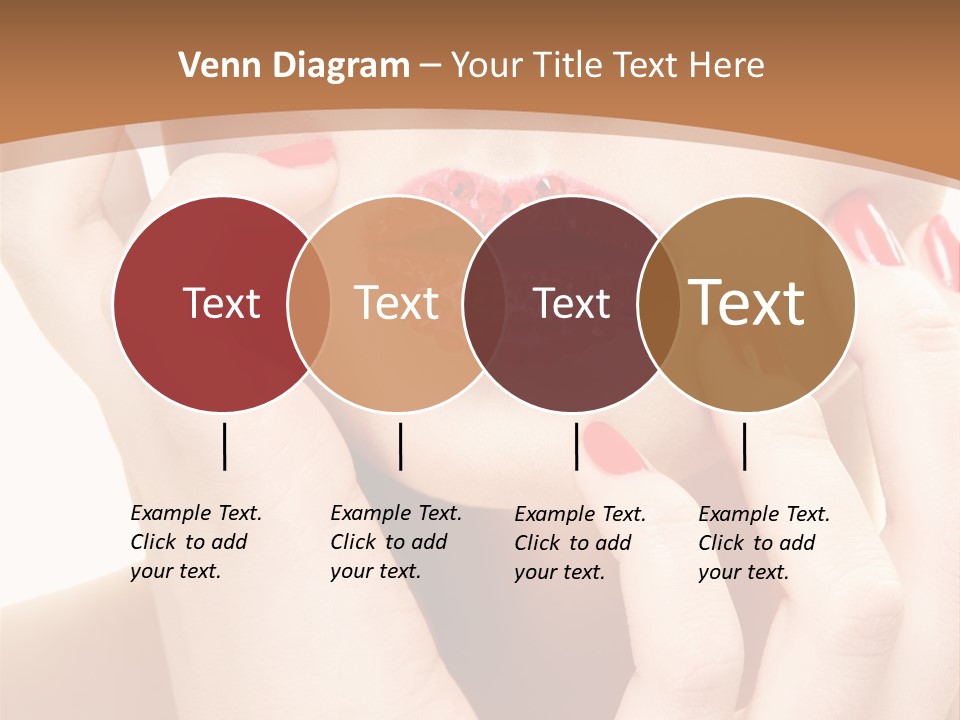 Portrait Beautiful Sensual PowerPoint Template