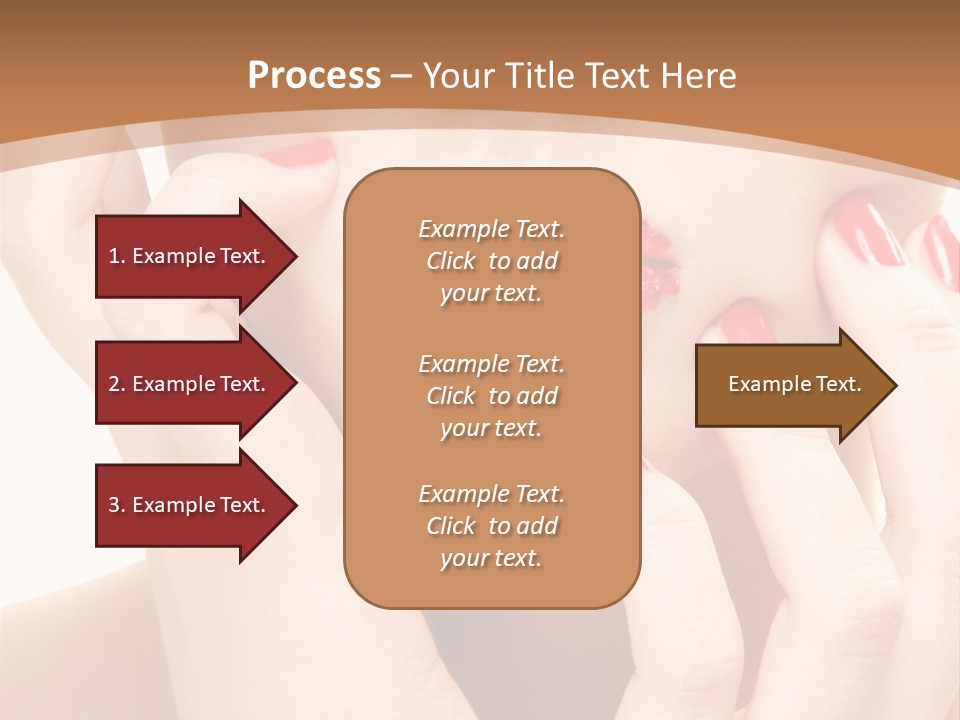 Portrait Beautiful Sensual PowerPoint Template