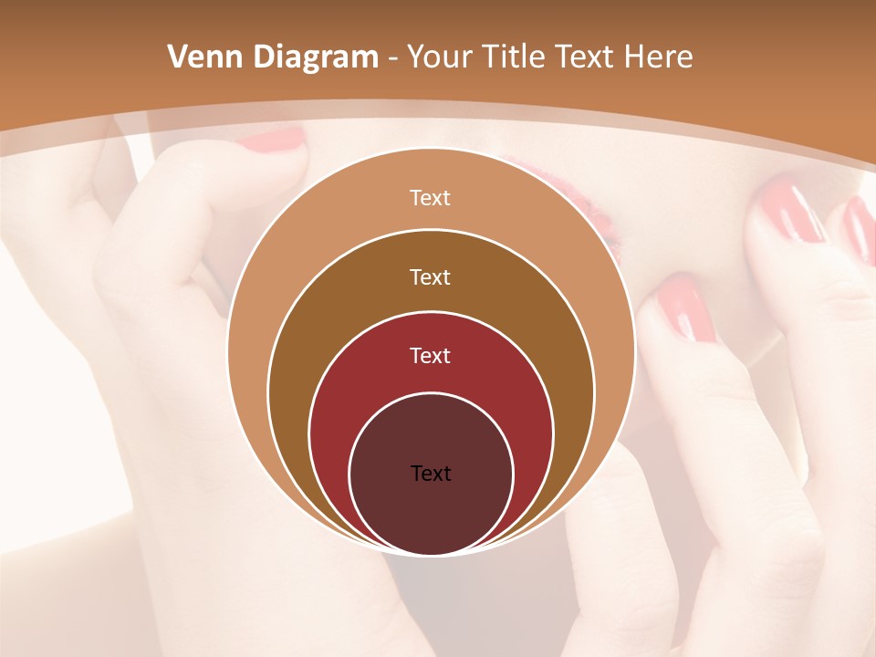 Portrait Beautiful Sensual PowerPoint Template