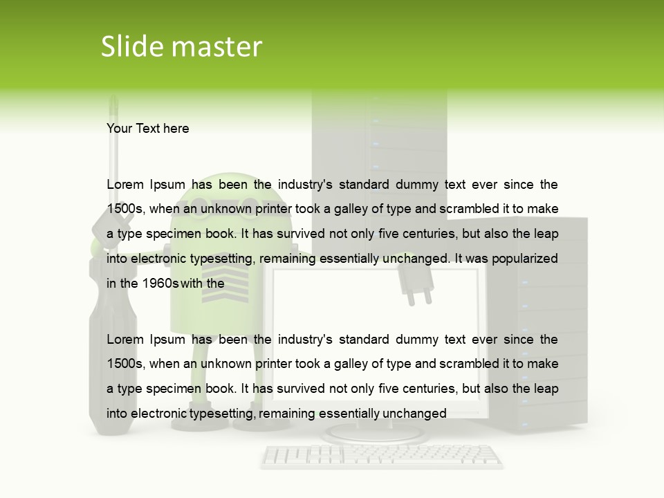 Conference Group Board PowerPoint Template