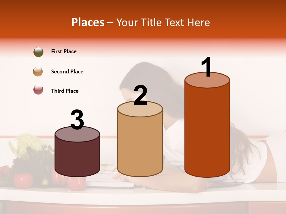 Table Cheerful Nourish PowerPoint Template