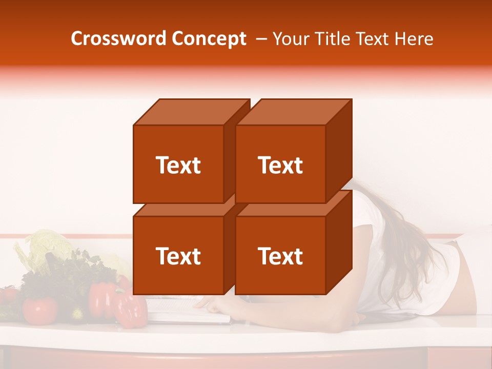 Table Cheerful Nourish PowerPoint Template