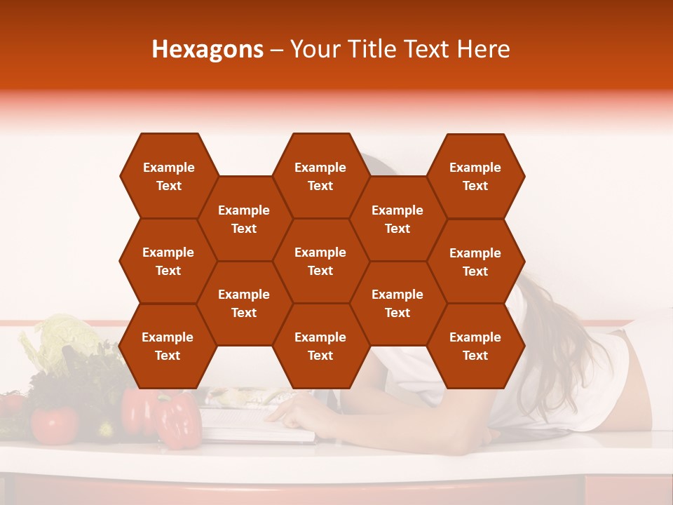 Table Cheerful Nourish PowerPoint Template