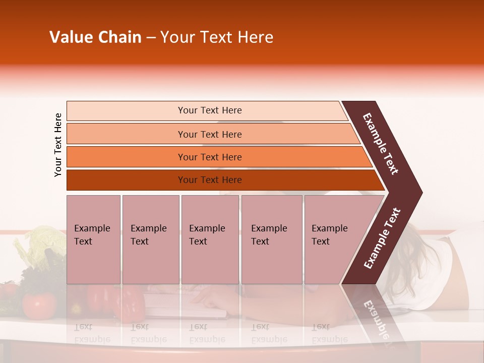 Table Cheerful Nourish PowerPoint Template