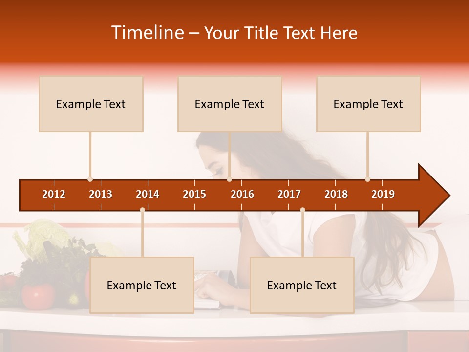 Table Cheerful Nourish PowerPoint Template