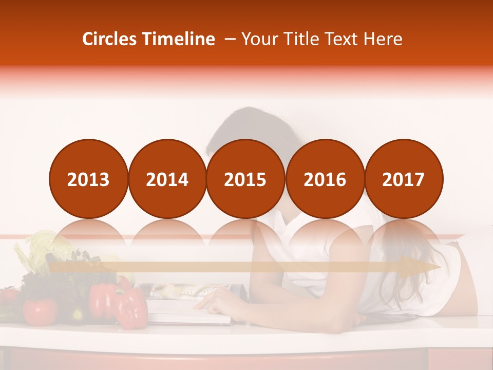 Table Cheerful Nourish PowerPoint Template