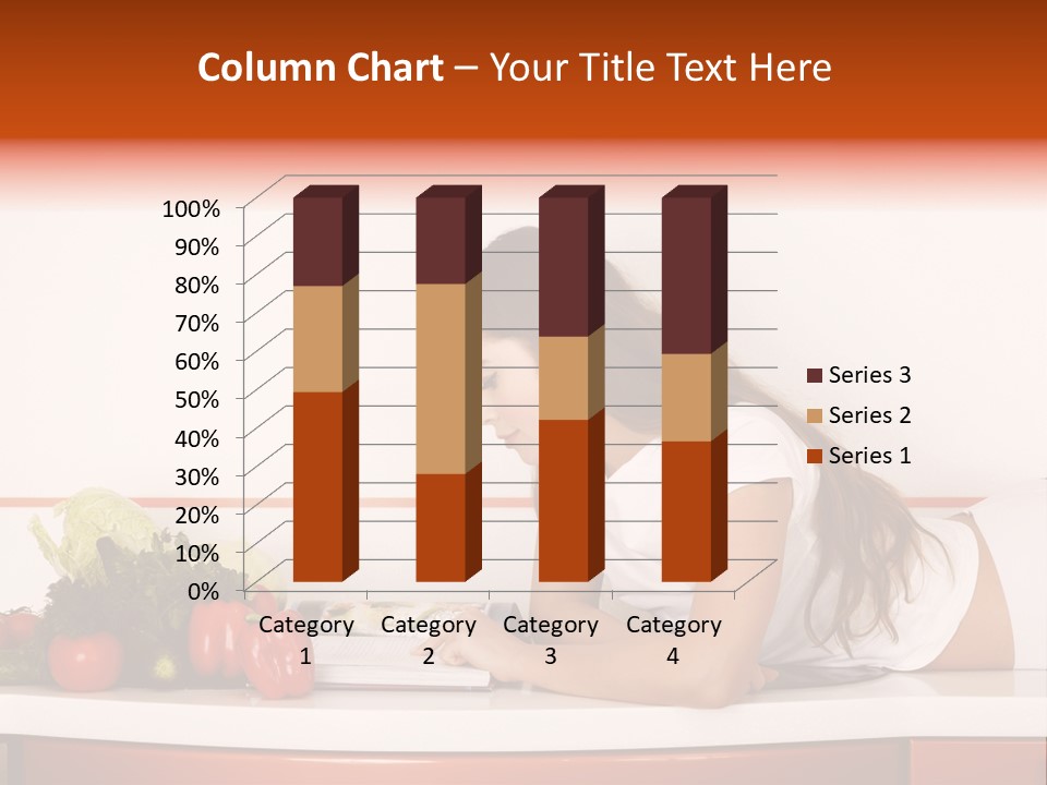 Table Cheerful Nourish PowerPoint Template