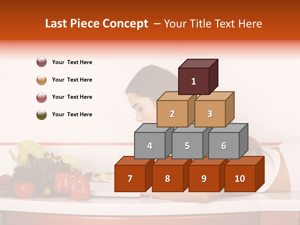 Table Cheerful Nourish PowerPoint Template