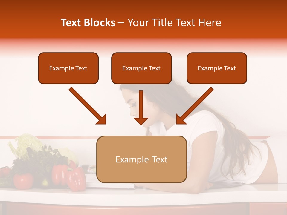 Table Cheerful Nourish PowerPoint Template