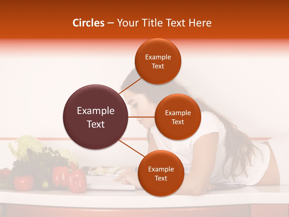Table Cheerful Nourish PowerPoint Template