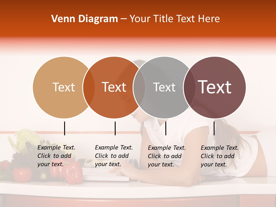 Table Cheerful Nourish PowerPoint Template